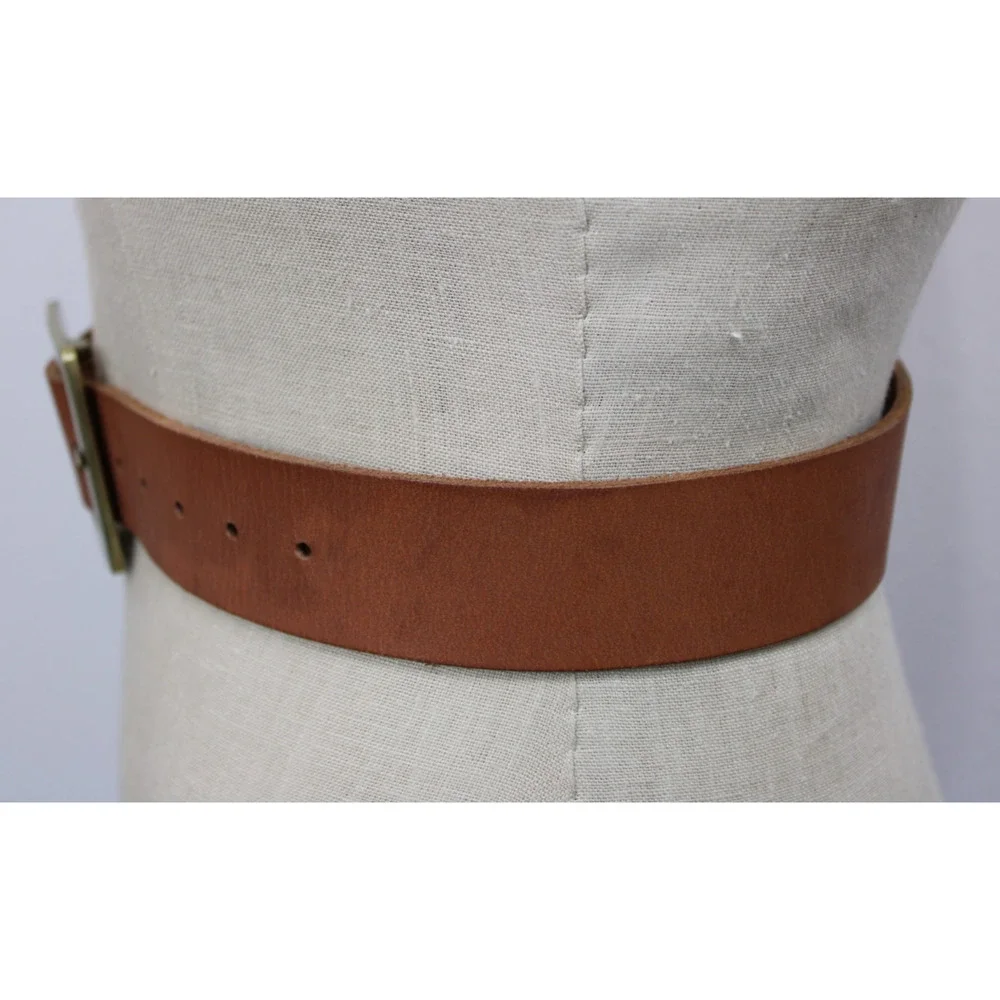 Free People Belt Brown Leather Size XS/S Minimalist
